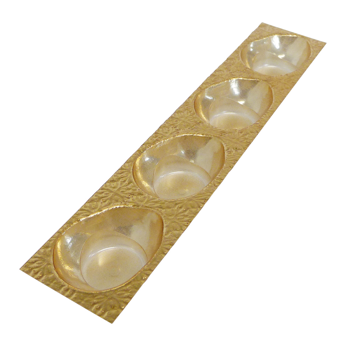 support thermoformé pour 8 petites bougies Ø 40 mm