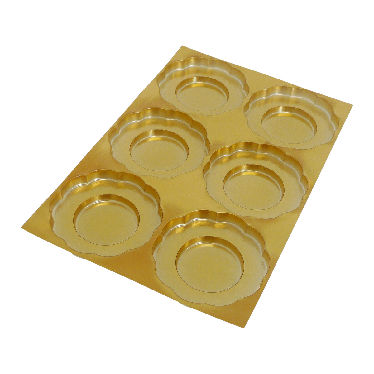 tiefgezogene Einlage Rosetten