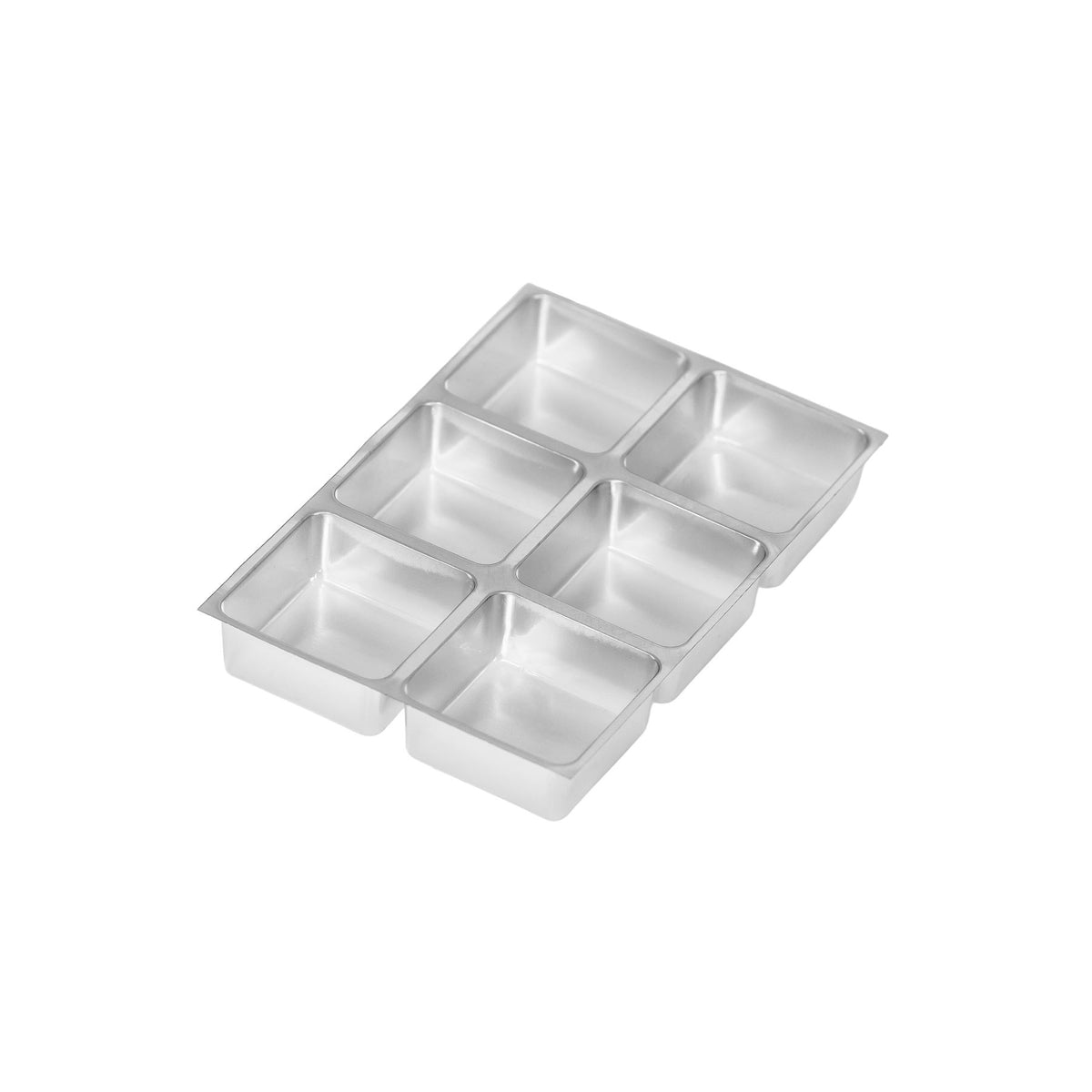 support thermoformé pour pralinés assortis, 32/32 mm, argentés
