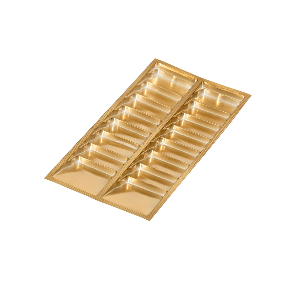 support thermoformé pour 8 florentins 45 x 45 mm ou 8 soleils Ø 48 mm
