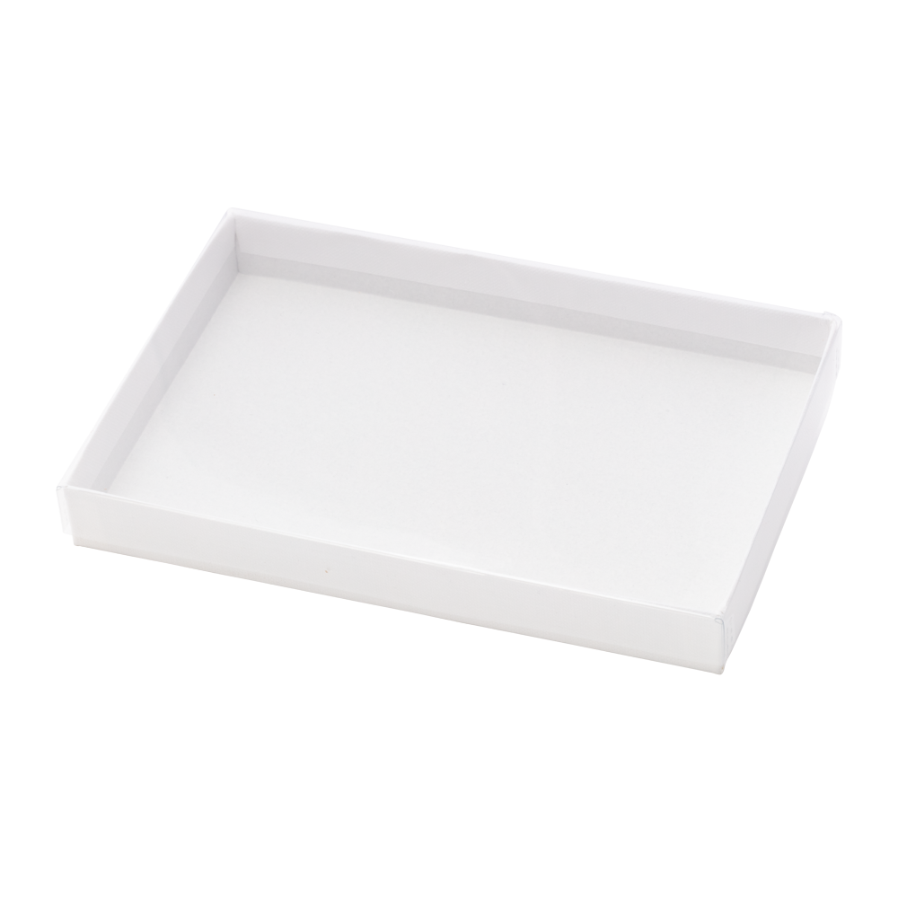 Boîtes à couvercle pour spécialités, blanches