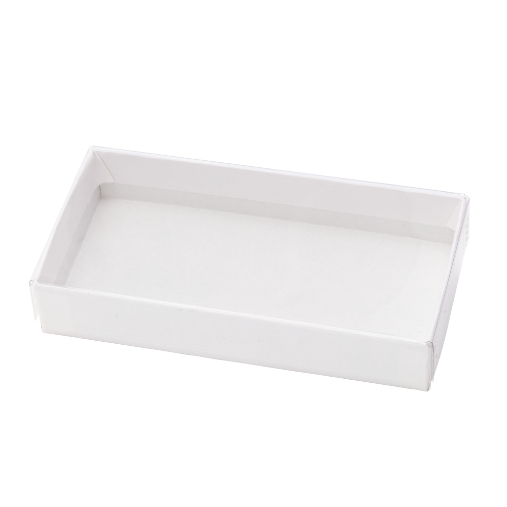 Boîtes à couvercle pour spécialités, blanches