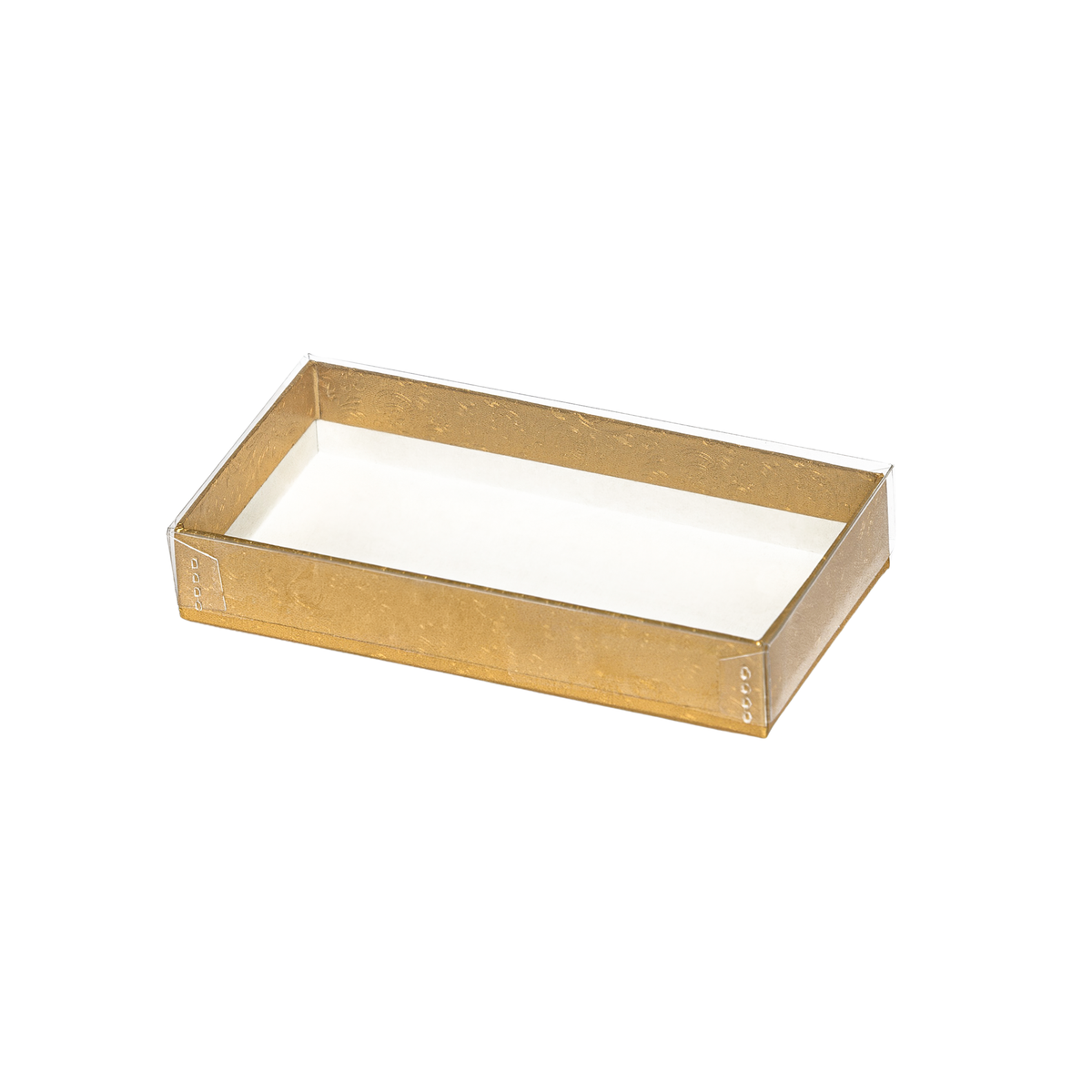 Boîtes à couvercle pour spécialités, or