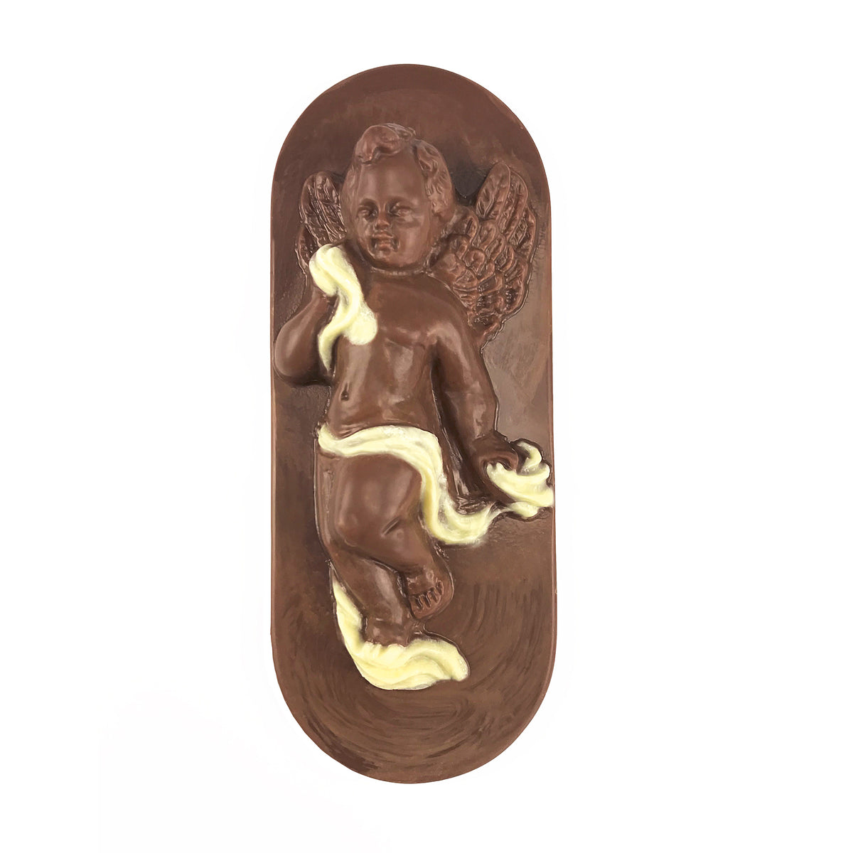 Ange sur plaque ovale
