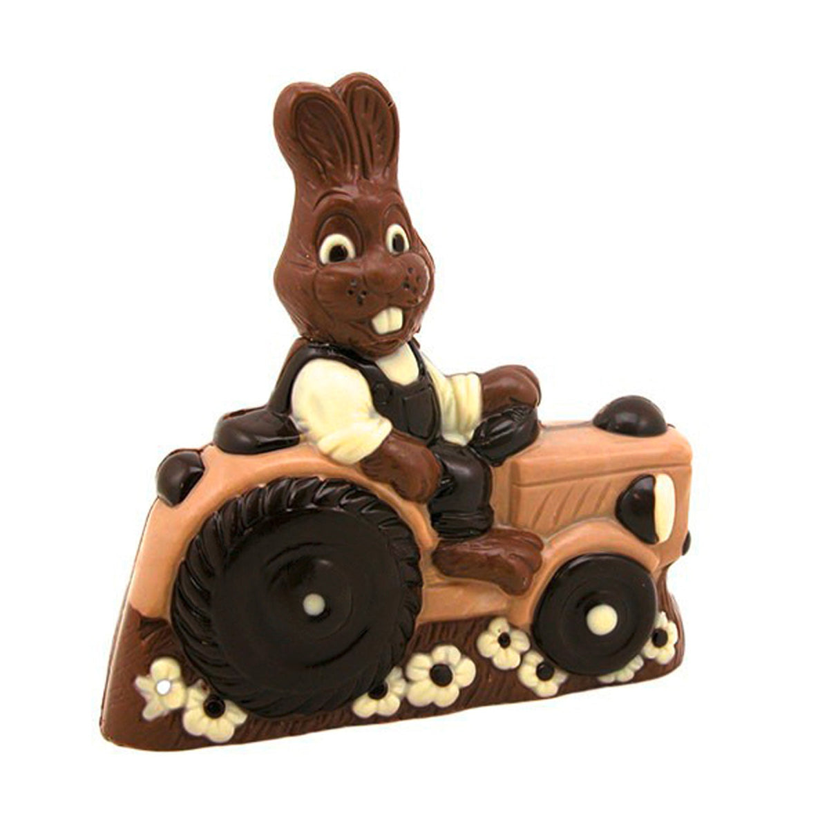 Hase auf Traktor sitzend, Doppelform