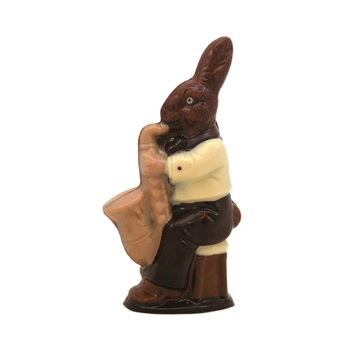 Lapin avec saxophone, double-moule