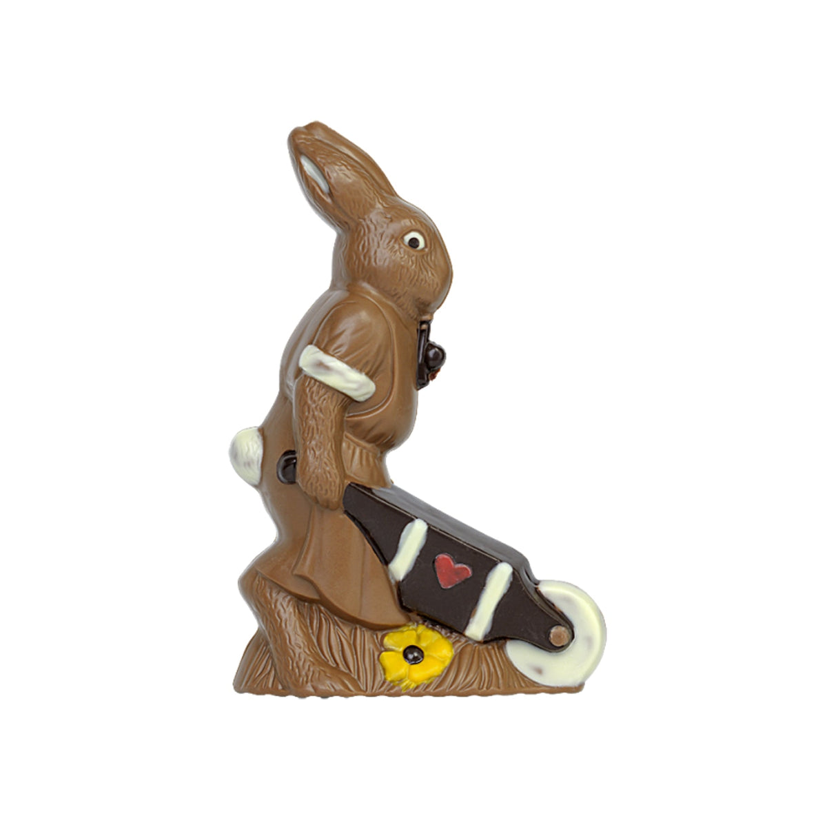 Lapin avec brouette, double-moule