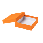 Boîtes en carton, orange